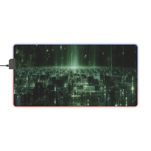 LED Gaming Mouse Pad - RGB Light-Up Desk Mat, Gamer Gift, Computer [...]